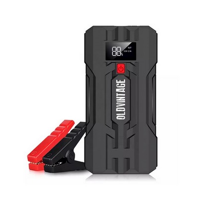 3" 1 10000 mAh Jump Starter/Flashlight/Power Bank