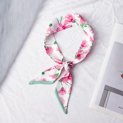 35" x 2" Full Custom Long Neckerchief Ribbon Scarf Hairband Handbag Wrap Scarf Neck Tie #5