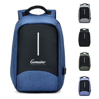 Breathable Laptop Backpack with USB Port