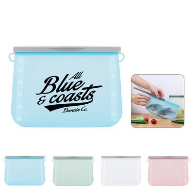 17oz Kitchen Silicone Food Storage Bag