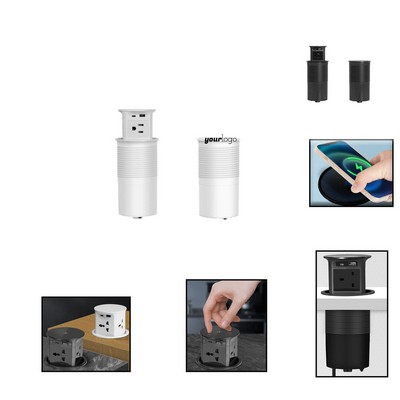 Embedded Liftable Power Strip