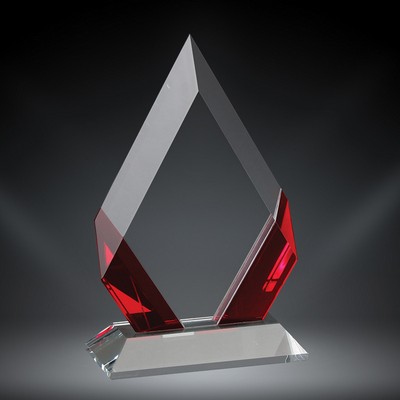 9" - Cambridge Diamond Crystal, Red