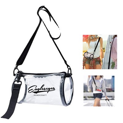 Clear Barrel Bag