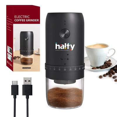 Rechargeable coffee grinder