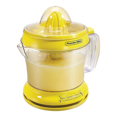 Proctor Silex Alex's Lemonade Stand Electric Citrus Juicer, Lemon Juicer, 34 Oz. Pitcher, Includes 2