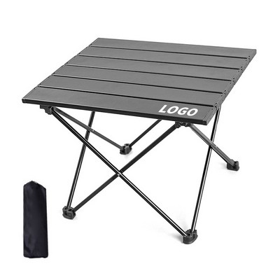 Aluminum Foldable Camping Table with Carry Bag