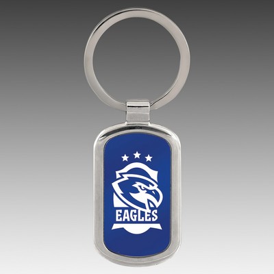 Metal Keychain with Insert