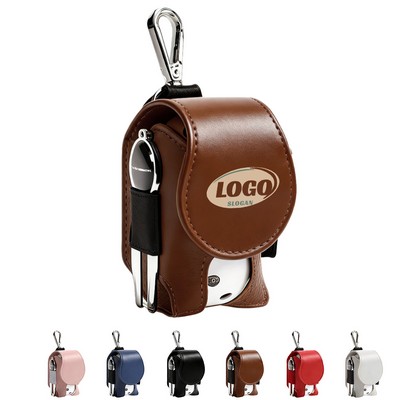 Custom Logo Travel Golf Ball Pouch