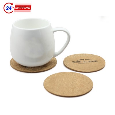 Circular Cork Coaster
