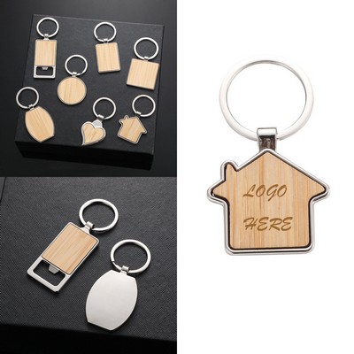 Bamboo Key Tag
