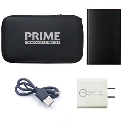 4000mAh Power Bank and 20w Wall Charger Set