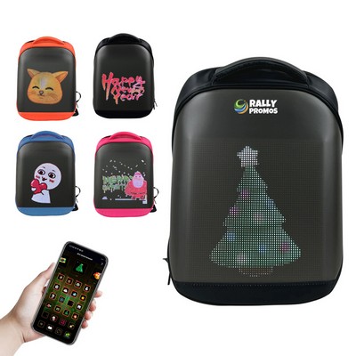 Smart Large Capacity LED Backpack