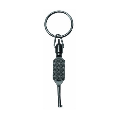 Stainless Steel Flat Knurl Handcuff Key