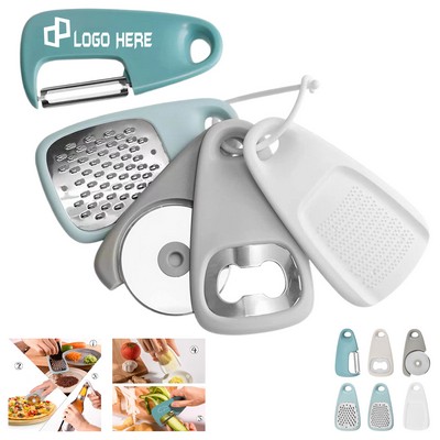 Stackable Kitchen Gadgets Set W/ 5 Pieces