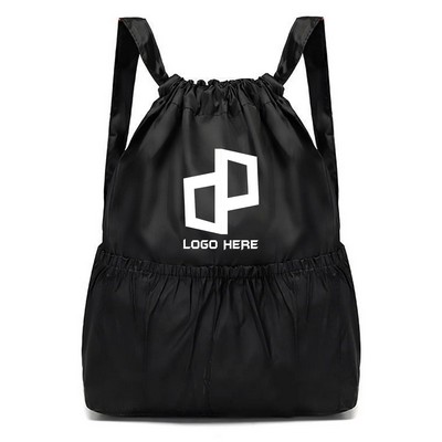 11.81X19.69" Nylon Drawstring Backpack