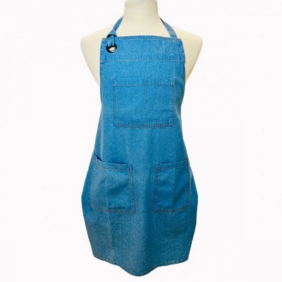 5-Pocket Cotton Denim Apron
