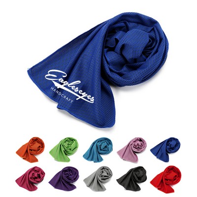 Cooling Mesh Fiber Towel