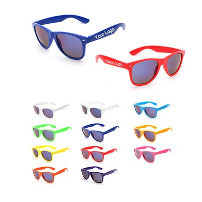 UV Protection Retro Durable Plastic Sunglasses
