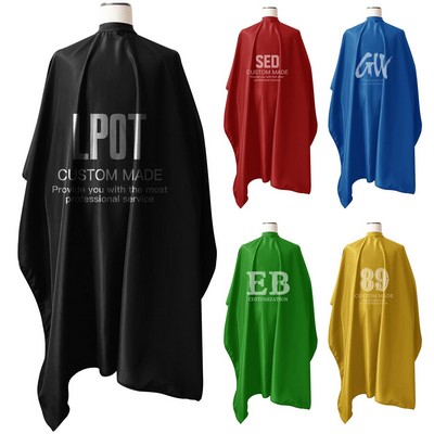Hair Salon Nylon Cape With Snap Closure