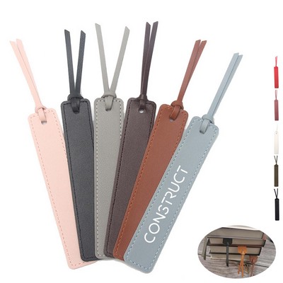 Leather Bookmarks with Leather Rope