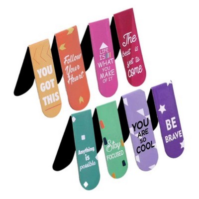 Colorful Folding Magnetic Bookmark