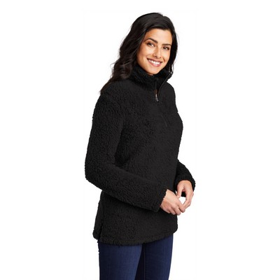 Port Authority® Women's Cozy 1/4-Zip Fleece Jecket