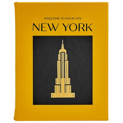 New York Trope City Edition Bonded Leather Book