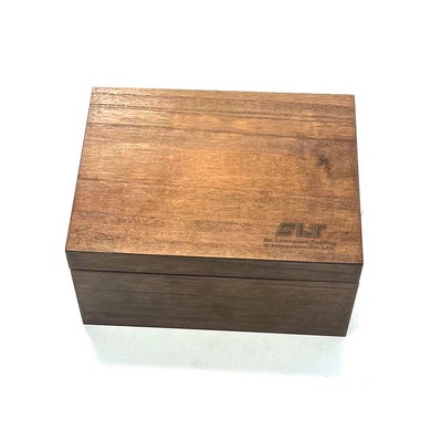 Wood Keepsake Box - 9 X 7"