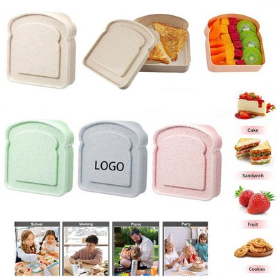 Reusable Bento Sandwich Lunch Box With Lid