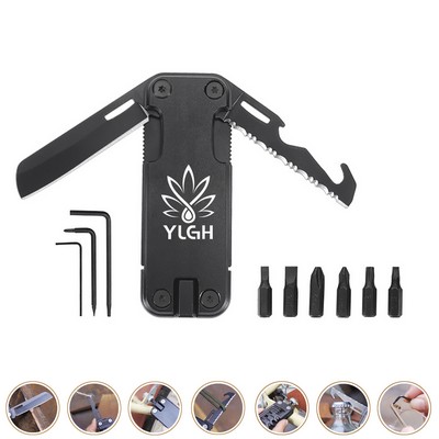 Foldable Knife With Tool Kits