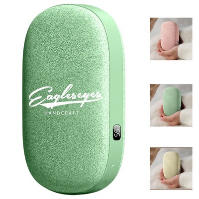 2-in-1 Graphene Hand Warmer with 6000mAh Power Bank