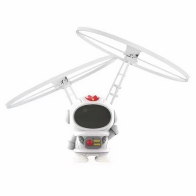 Levitating Luminous Robot Astronaut