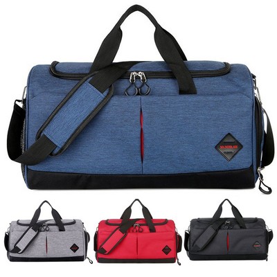 Travel Duffel Bag with Shoes Pocket