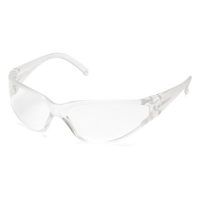 Fastrac Safety Glasses, Clear Frame and Lens