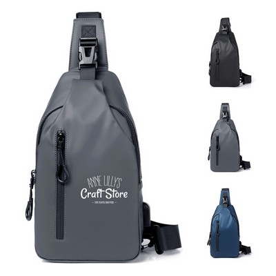 Water-Resistant Chest Bag
