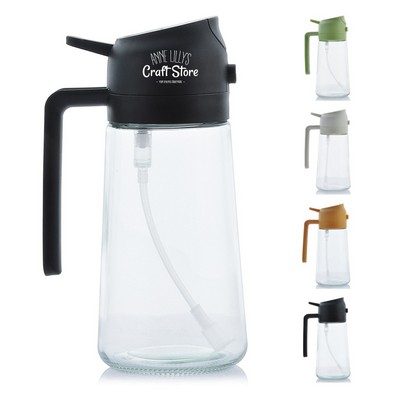 Glass Oil Dispenser Spray Bottle