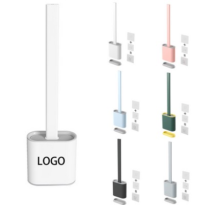 Wall-Mounted Long Handle Toilet Brush