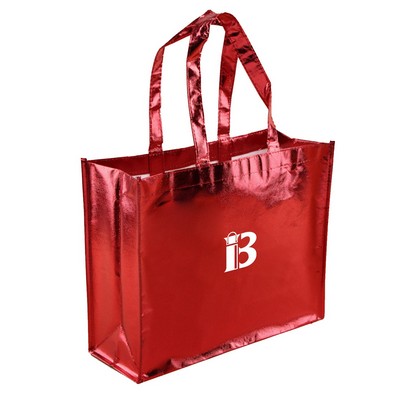 Non woven laminated tote bag