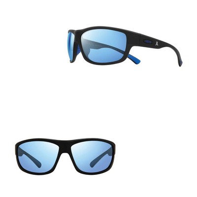 Revo Sunglasses Caper Sports Wrap w/Superflex - Matte Black