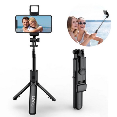 Retractable Selfie Stick Tripod with Wireless Remote Control