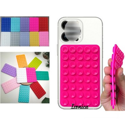 Silicone Suction Cup Phone Case Mount Double Sided