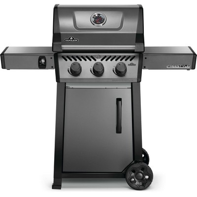 Freestyle 365 Propane Gas Grill with Range Side Burner - Graphite Grey