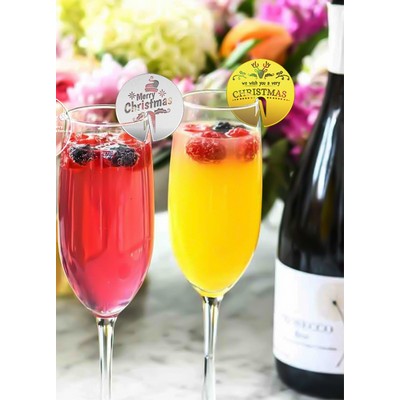 Round Shape Acrylic Drink Marker Wine Glass Recognizer