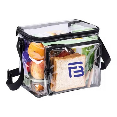 Clear Lunch Cooler Tote Bag