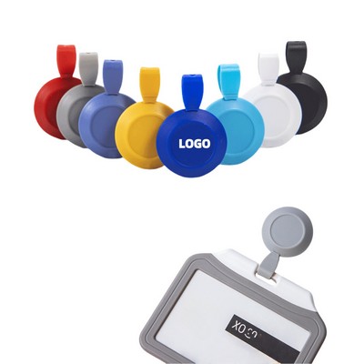 Retractable Badge Holder Name Tag