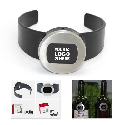 Wine Bottle Collar Thermometer