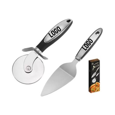 Stainless Steel Pizza Cutter Spatula