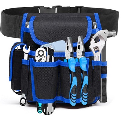 8-Pockets Detachable & Adjustable Construction Tool Belt