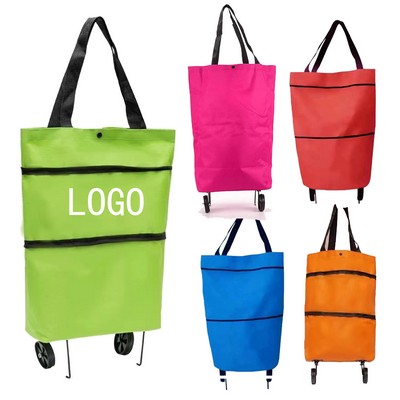 2" 1 Folding Collapsible Shopping Cart