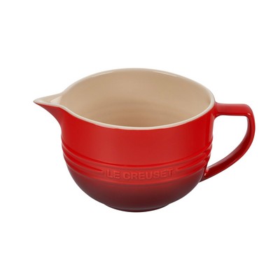 Le Creuset 3.2Qt Signature Stoneware Batter Bowl - Cerise